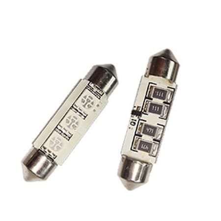 Gp-Thunder GP-Thunder 1039-CSMD-3G 39 mm Festoon License Plates Courtesy Map Dome Lights Bulbs - Green 1039-CSMD-3G